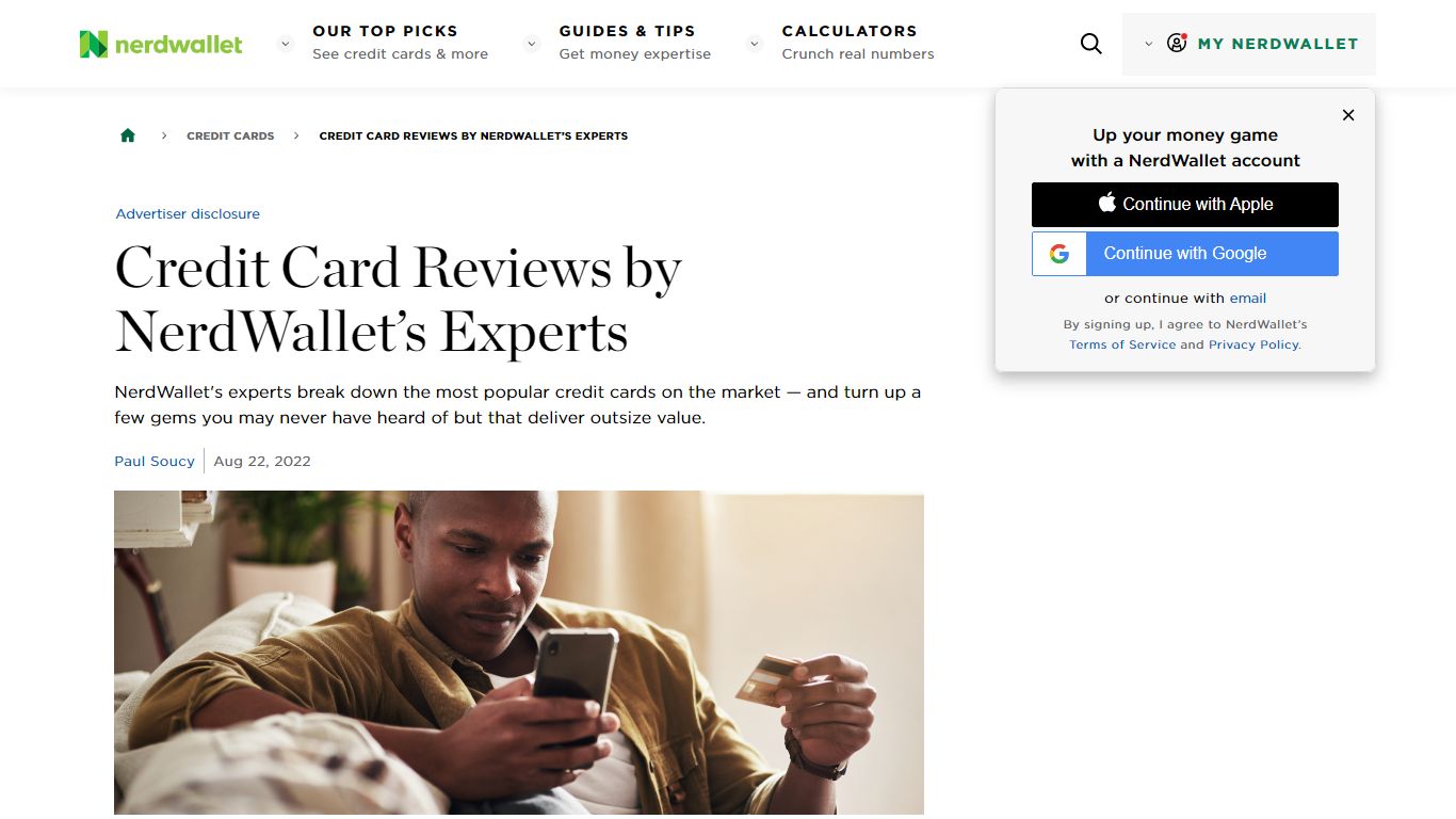 Credit Card Reviews by NerdWallet’s Experts - NerdWallet