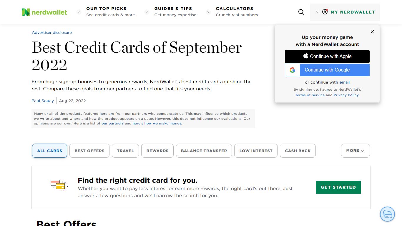 Best Credit Cards of August 2022 - NerdWallet